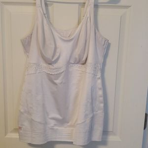 Ruby ribbon lace support cami size 46